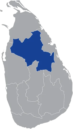 North Central Province Map